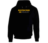 Boston Runs On Stanley Boston Hockey Fan T Shirt