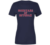 Monstahs of Octobah Champions Boston Baseball Fan T Shirt