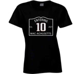 Entering Mac Achusetts Mac 10 Mac Jones New England Football Fan v2 T Shirt