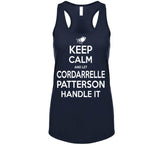 Cordarrelle Patterson Keep Calm New England Football Fan T Shirt
