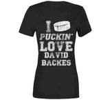 David Backes I Love Boston Hockey Fan T Shirt