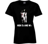 High 5s And Ws Boston Baseball Fan T Shirt