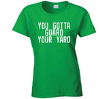 Marcus Smart Guard Your Yard Boston Basketball Fan T Shirt