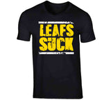 Leafs Suck Boston Playoff Hockey Fan T Shirt