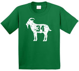 Paul Pierce The Truth 34 GOAT Distressed Boston Basketball T Shirt