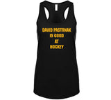 David Pastrnak Is Good At Hockey Boston Hockey Fan T Shirt