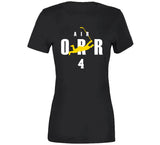 Bobby Orr Scoring and Soaring Air Orr 4 Boston Hockey Fan T Shirt