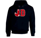 JD Martinez JD Socks Boston Baseball Fan Distressed T Shirt