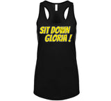 Sit Down Gloria Boston Hockey Fan T Shirt