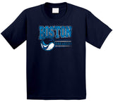 Retro USFL Boston Breakers Football Fan Distressed T Shirt