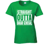 Tacko Fall Straight Outta Dakar Senegal Boston Basketball Fan T Shirt