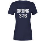 Gronk 316 Rob Gronkowski New England Football Fan T Shirt