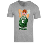 Jayson Tatum The Future Distressed Boston Basketball Fan T Shirt