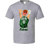 Jayson Tatum The Future Distressed Boston Basketball Fan T Shirt