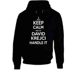 David Krejci Keep Calm Boston Hockey Fan T Shirt