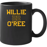 Willie O'ree 22 Pioneer Boston Hockey Fan T Shirt