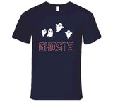 Ghosts New England Defense Football Fan Distressed T Shirt