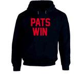 Pats Win New England Football Fan T Shirt