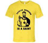 Patrice Bergeron Is A Saint St Patrice Boston Hockey Fan T Shirt