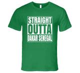 Tacko Fall Straight Outta Dakar Senegal Boston Basketball Fan T Shirt