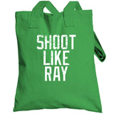 Ray Allen Shoot Like Ray Boston Basketball Fan Distressed T Shirt