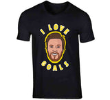 David Pastrnak I Love Goals Boston Hockey Fan v2 T Shirt