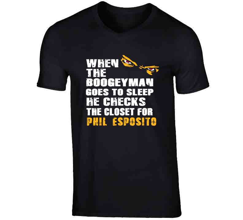 Phil Esposito Goat 77 New York Hockey Fan T Shirt – theBigAppleTshirts