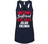 Julian Edelman Boyfriend New England Football Fan T Shirt