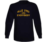 Willie O'ree Vs Everybody Pioneer Boston Hockey Fan T Shirt