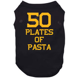 David Pastrnak 50 Plates Of Pasta Boston Hockey Fan T Shirt