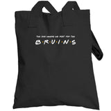 The One Where We Root For The Bruins Friends Parody Hockey Fan T Shirt