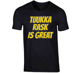 Tuukka Rask Is Great Boston Hockey Fan T Shirt