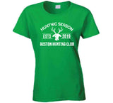 Boston Deer Hunting Club Boston Basketball Fan T Shirt