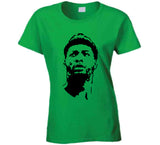 Marcus Smart Silhouette Big Face Boston Basketball Fan Pixelated T Shirt