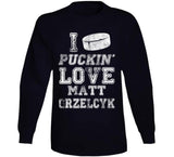 Matt Grzelcyk I Love Boston Hockey Fan T Shirt