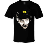 David Pastrnak Big Head Boston Hockey Fan T Shirt