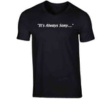Sony Michel Its Always Sony New England Football Fan T Shirt