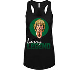 Retro 80s Style Larry Legend Bird Boston Basketball Fan T Shirt