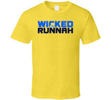 Boston Marathon Inspired 26.2 Miles City Wicked Runnah T Shirt