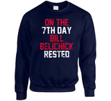 Bill Belichick 7th Day Rest New England Football Fan Distressed T Shirt