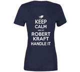 Robert Kraft Keep Calm New England Football Fan T Shirt