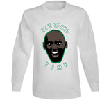 Tacko Fall It's Tacko Time Funny Boston Basketball Fan white V2 T Shirt