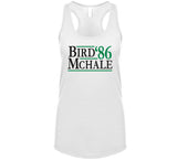 Boston 86 Champions Bird Mchale 86 Boston Basketball Fan T Shirt