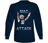 Mac Attack Mac 10 Mac Jones New England Football Fan T Shirt