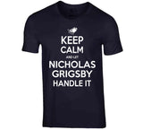 Nicholas Grigsby Keep Calm New England Football Fan T Shirt