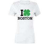I Love Boston St Pat's T Shirt