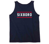 Foxboro Sixboro 6 Titles New England Football Fan T Shirt