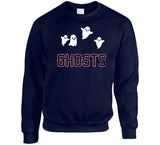 Ghosts New England Defense Football Fan Distressed T Shirt
