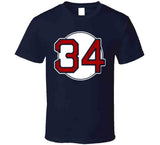 David Ortiz Big Papi 34ever Boston Baseball T Shirt