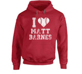 Matt Barnes I Heart Boston Baseball Fan T Shirt